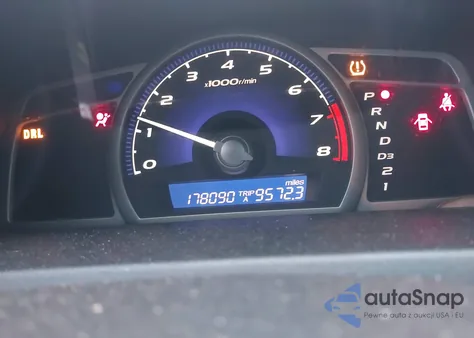 2008 Honda Civic Lx z USA, uszkodzony, nr VIN 1HGFA16508L076474